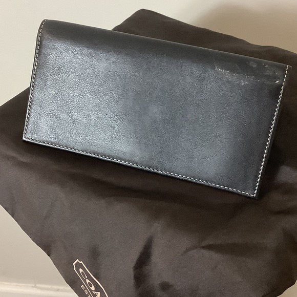 Coach Black Leather Wallet - Picture 3 of 4